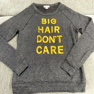 Bow and Drape Sweatshirt